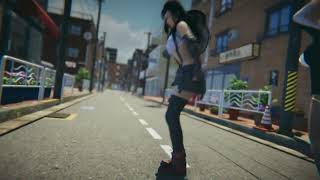 【カラオケ】【4K】Tifa Lockhart Hibikase [upl. by Heater]