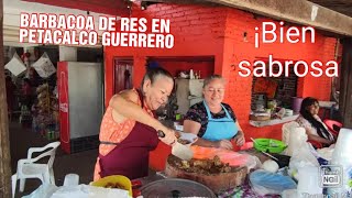 Esta es la rica barbacoa de la Tía Mela en Petacalco Guerrero que chulada Cotidiano399 [upl. by Leba]