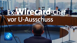 Untersuchungsausschuss ExWirecardChef Braun befragt [upl. by Cyprian]