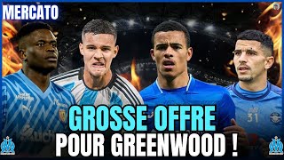 🔵 MERCATO OM  GROSSE OFFRE SUR GREENWOOD  LOM VEUT CARBONI  SAMBA 🔥 [upl. by Ancel864]