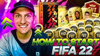 How to Start FIFA 22 Ultimate Team 🤯 [upl. by Dobbins]