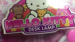 6 Minutes RelaxingSatisfying with Unboxing Hello Kitty Desk Lamp  mini Toys  Toys ASMR [upl. by Anitac]