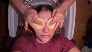 Face Massage 💆🏼‍♀️ treatment in Vietnam 🇻🇳 Hanoi [upl. by Aniakudo]