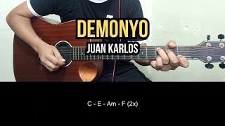 Demonyo  Juan Karlos  Guitar Tutorial [upl. by Yanehs]