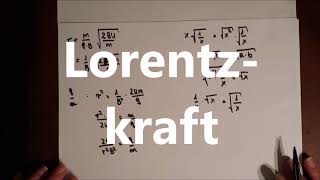 Q1 Massenspektrometer Lorentzkraft und Wienscher Geschwindigkeitsfilter [upl. by Resay]