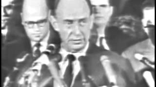 November 22 1963  US Ambassador to the UN Adlai Stevenson following President Kennedys death [upl. by Ynnad420]