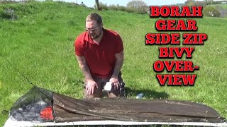 Borah gear side zip bivy a closer look An overview [upl. by Moyer7]