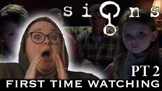 Signs 2002  Part 2  First Time Watching  Movie Reaction [upl. by Harli]