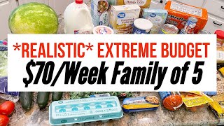 EXTREME BUDGET FAMILY MEALS for a WEEK  CHEAP amp EASY RECIPES for BREAKFAST LUNCH DINNER [upl. by Adyeren]