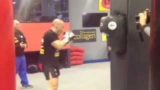 Iron Mike Zambidis training [upl. by Dowell]