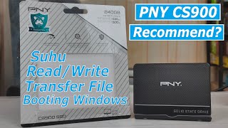 Review SSD PNY CS900 Harga Bersaing Perfoma Bersaing [upl. by Idak]