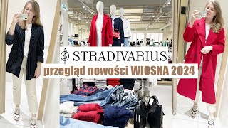 PRZEGLĄD WIOSENNYCH NOWOŚCI STRADIVARIUS CZ1 TRENDY WIOSNA LATO 2024 I MIERZYMY [upl. by Ahsaya]