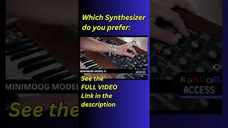 Which Synth is The Best Yamaha DX7 Minimoog Model D Roland D50 and KORG M1 [upl. by Jeremias148]