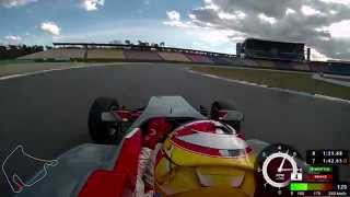 Onboard  ADAC Formula 4 Hotlap  Hockenheim [upl. by Galang]