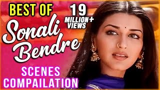 Best Of Sonali Bendre  Sonali Bendre Best Scenes From Hindi Movie Hum Saath Saath Hain [upl. by Archer26]