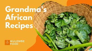 Mchanganyiko maalum  Grandma cooks a medley of Luhya traditional vegetables [upl. by Aicram]