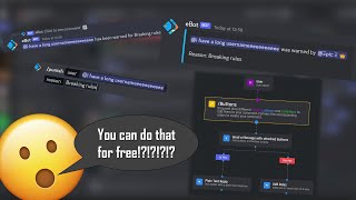 How to make a Discord bot WITHOUT CODE [upl. by Nimzaj]