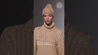 Luisa Spagnoli  Look 33  FW24 RTW  Quick Looks fashion runway fashiontrends [upl. by Simara]