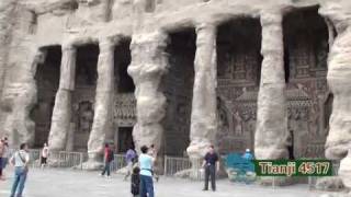 Yungang Grottoes Datong Shanxi China [upl. by Anoyek]