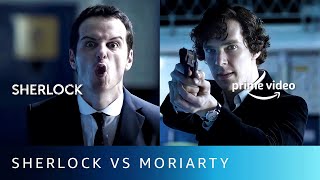 Sherlock Vs Moriarty  Sherlock Season 1  Amazon Prime Video [upl. by Siramad743]