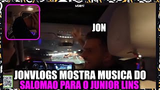 JONVLOGS MOSTRA MUSICA DO SALOMAS PARA JUNIOR LINS BDJ [upl. by Imik375]