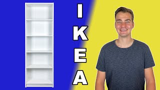 GERSBY Bookcase IKEA Tutorial  Step by Step [upl. by Adnomar]