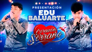 Corazón Serrano  Edu Baluarte cantando Promesas de Amor Playazo Karibeña 2023 [upl. by Enuj900]