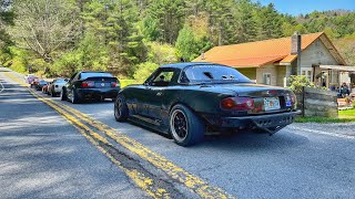 Fixing up an LS Miata then taking it street drifting in the mountains [upl. by Ramgad]