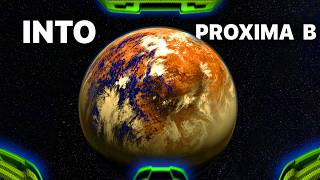 Falling Into PROXIMA B  Closest Exoplanet POV Simulation [upl. by Herrle]