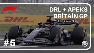 Doğru lastik hangisi 🤔  F1 24  DRL  Apeks  5 Britain GP [upl. by Yrreg]