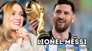 Reaction to Lionel Messi The Complete Story by magicalmessi [upl. by Georgianna205]