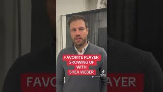 We asked Shea Weber who his favourite players were growing up [upl. by Aicilaf]