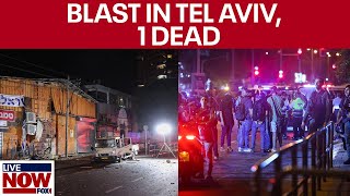 IsraelHamas Bomb blast in Tel Aviv was a terrorist attack Israeli police say  LiveNOW from FOX [upl. by Roos]