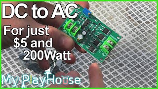 How to Easily amp Cheaply Convert 12V DC into 12V AC  1422 [upl. by Alain206]