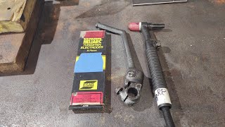 How to properly sharpen tungsten for Tig welding Kickstarter repair [upl. by Ailecec413]