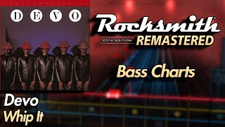 Devo  Whip It  Rocksmith® 2014 Edition  Bass Chart [upl. by Aenea41]