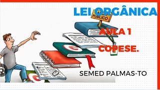 Aula 1 da lei Orgânica de PalmasTO Concurso SEMED [upl. by Queridas]