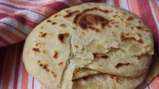 Fresh Flour Tortillas  Homemade Flatbread Recipe  Make Your Own Wraps [upl. by Eceerehs]