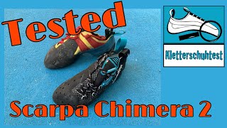 Scarpa Chimera 20 Kletterschuhe Test [upl. by Lena510]