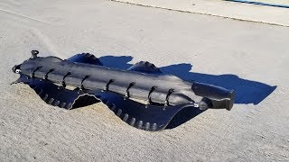 Amphibious Velox robot uses undulating fins to swim and crawl [upl. by Annavaig]