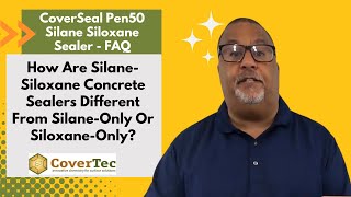 How Are Silane Siloxane Concrete Sealers Different From Silane Only Or Siloxane Only Products [upl. by Gaillard64]