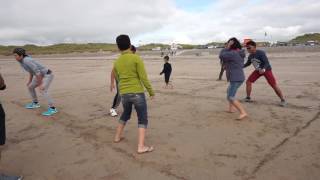 Patintero Traditional Fiipino Game  Banna Beach Tralee [upl. by Jamison]