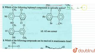 Presence of chiral center is not an essential condition to show optical isomerism [upl. by Barrie343]