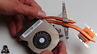 How To Sony Vaio VPCEA Lüfter reinigen  Fan Cleaning Step by Step [upl. by Ehcadroj]