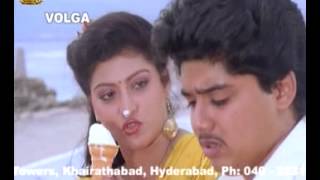 Prema khaidi Telugu Full Movie  Harish Kumar and Malashri funny Scene in Car  Suresh Productions [upl. by Darrel547]