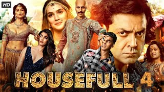 Housefull 4 Full Movie  Akshay Kumar  Kriti Sanon  Bobby Deol  Pooja Hegde  Review amp Fact [upl. by Taffy]