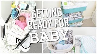 HOW TO PREPARE FOR A NEWBORN BABY  NEWBORN ESSENTIALS  BETHANY FONTAINE [upl. by Nepean637]