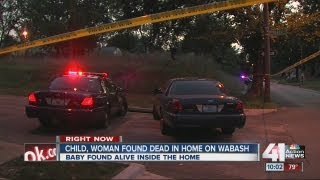 Two found dead at 55th and Wabash in Kansas City Mo [upl. by Schaffer]