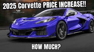 Official 2025 C8 Corvette Price Increase What is GM thinking [upl. by Buttaro240]