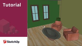 Getting Started with SketchUp  Part 3 [upl. by Wandie]